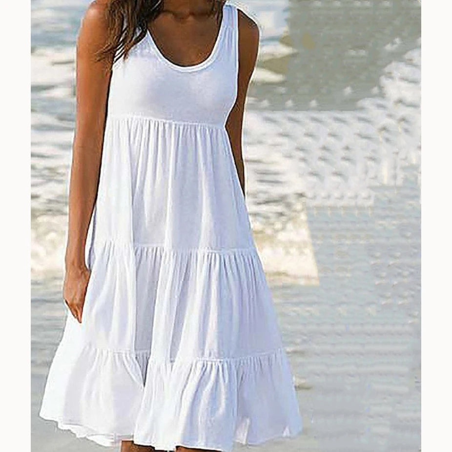 Robe midi moulante à bretelles