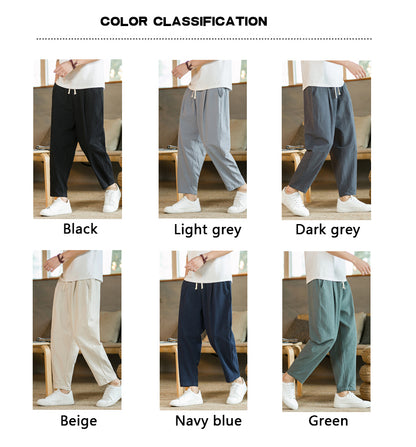 Pantalon en lin urbain
