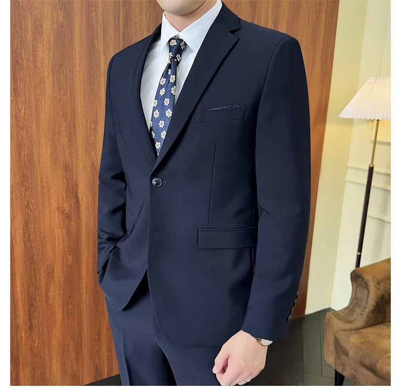 Suit Homme Élégant 2 Pièces
