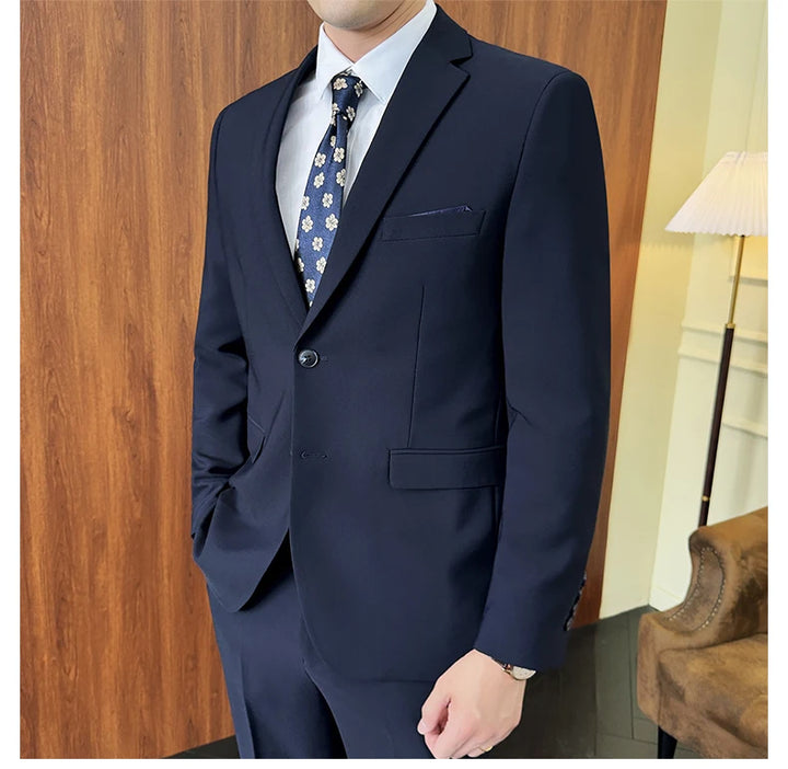 Suit Homme Élégant 2 Pièces