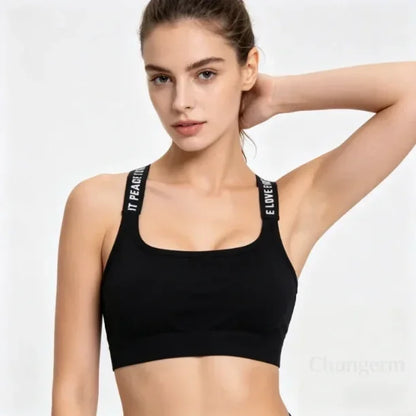 Brassière de Sport Sans Coutures Femme pour Yoga