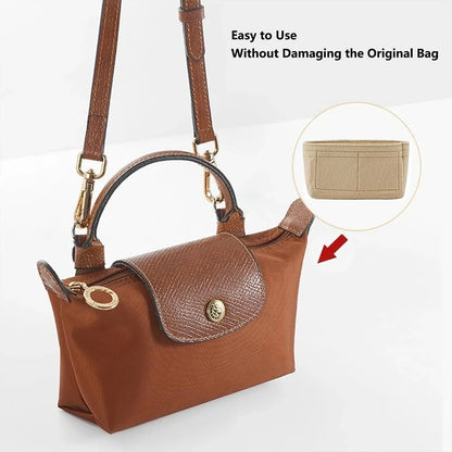 Organisateur de Sac pour Longchamp Mini