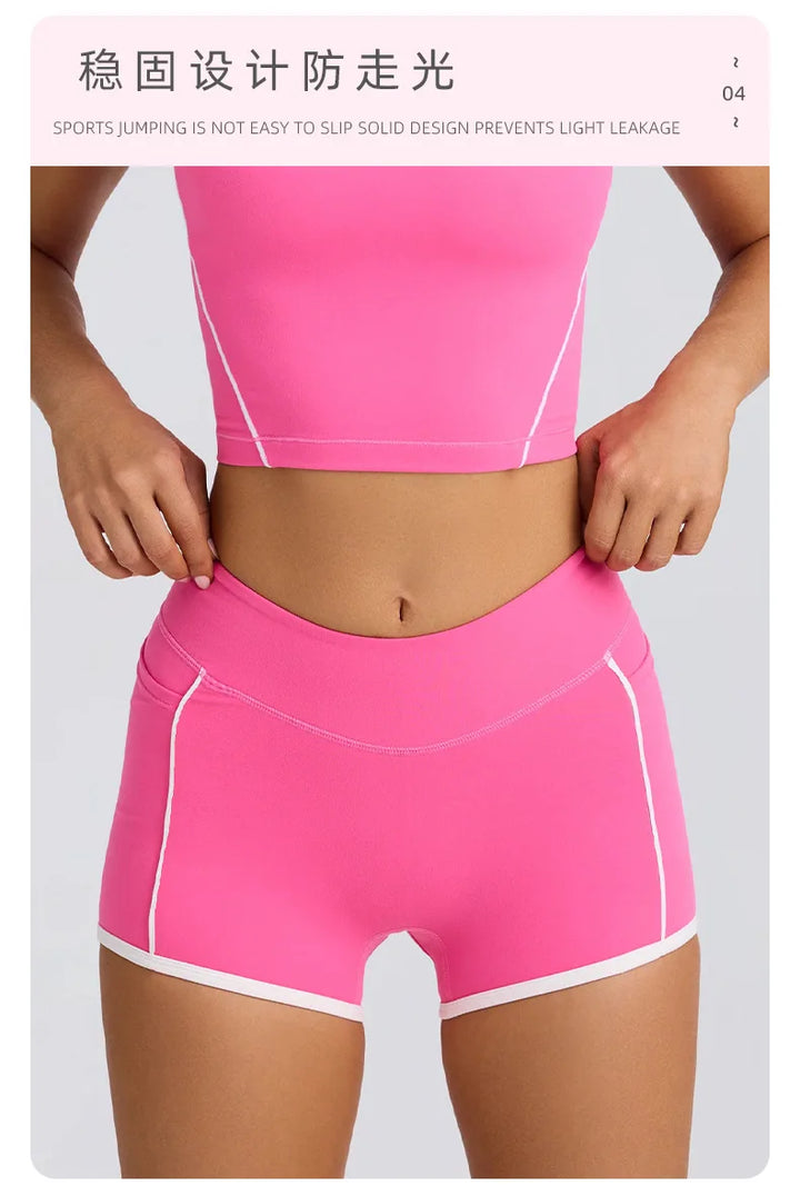 Ensemble Sport Femme 3 Pièces pour Yoga, Fitness et Running