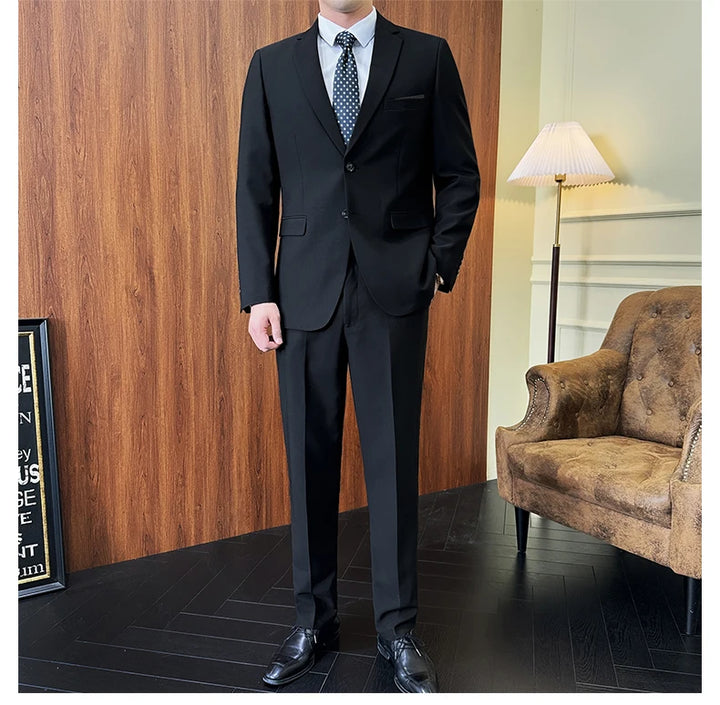 Suit Homme Élégant 2 Pièces