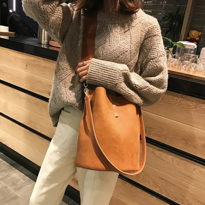 Sac Seau Femme Grande Capacité en Cuir PU Élégant