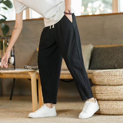 Pantalon en lin urbain