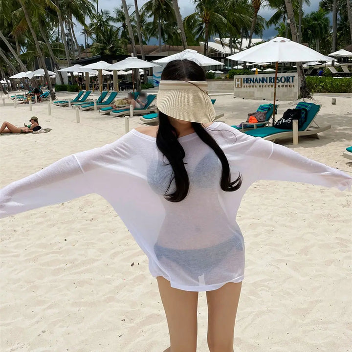 Tunique de Plage Femme Décontractée
