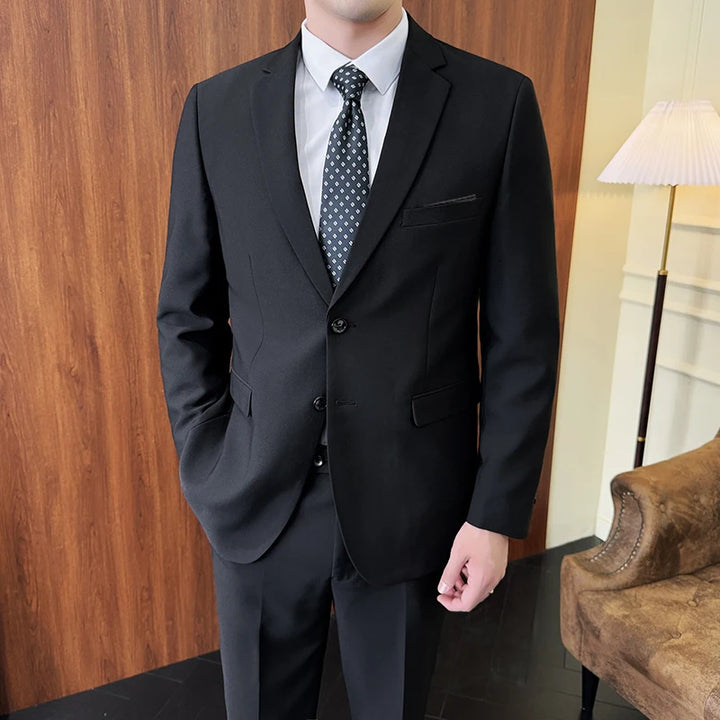Suit Homme Élégant 2 Pièces