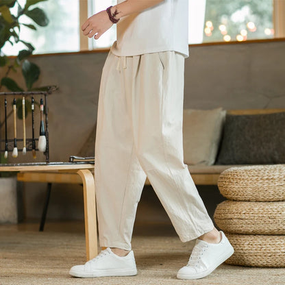 Pantalon en lin urbain