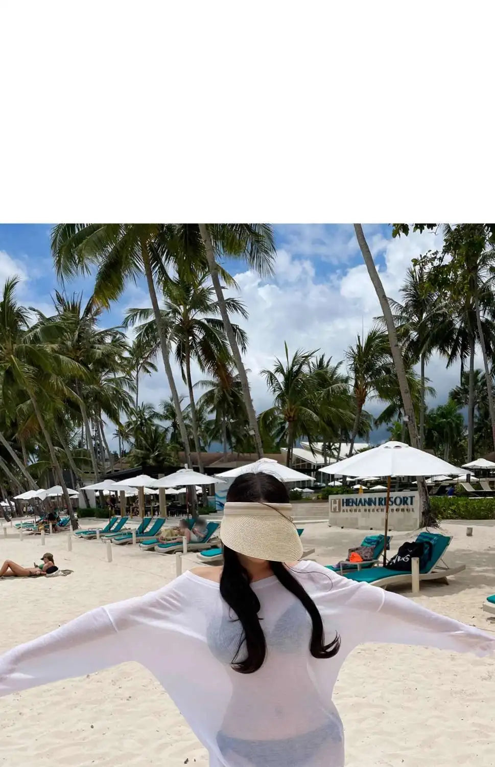 Tunique de Plage Femme Décontractée