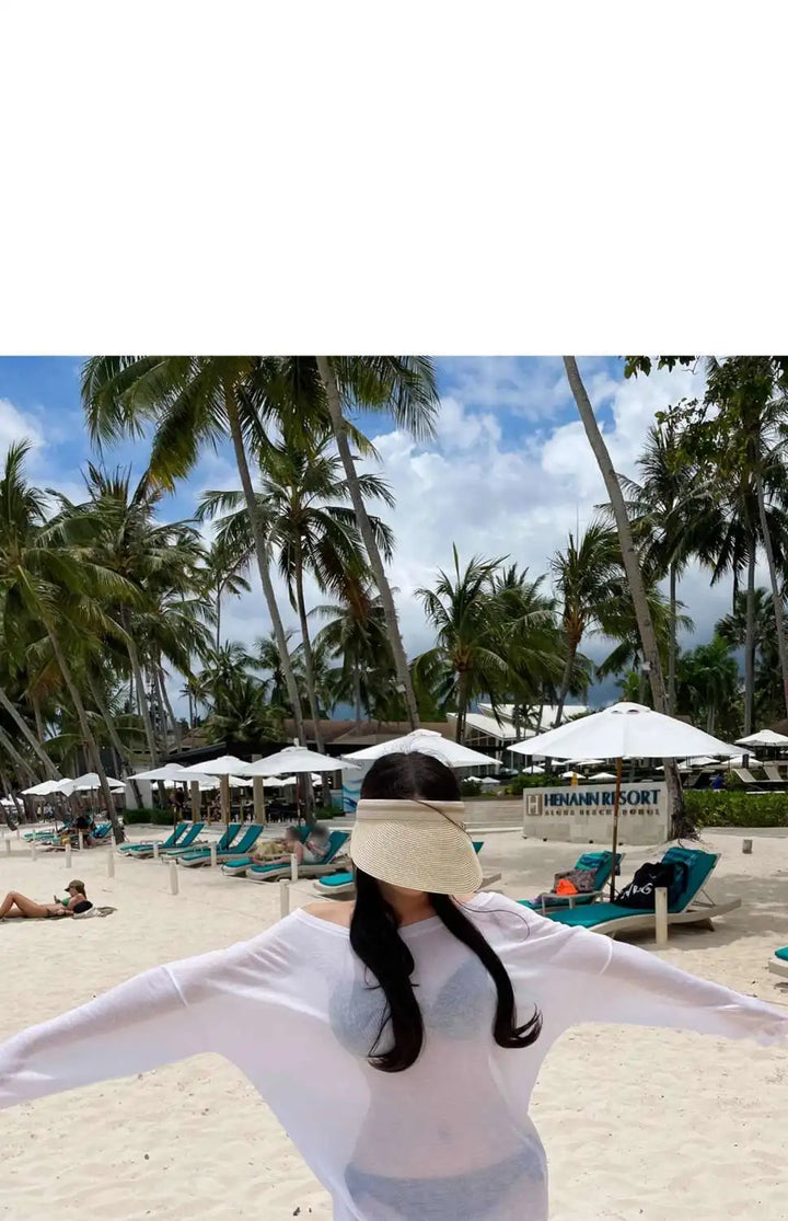 Tunique de Plage Femme Décontractée