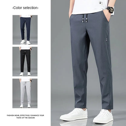 Pantalon Homme Léger et Respirant Style Business Casual