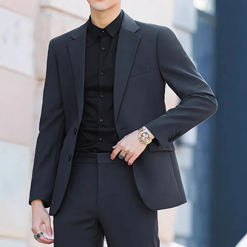 Blazer Homme Élégant Slim Fit
