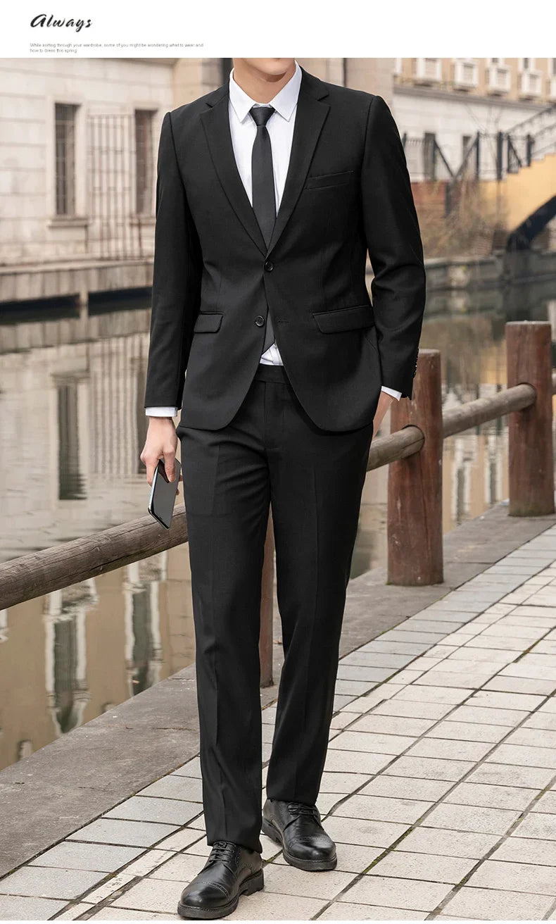 Suit Homme Classique 2 Pièces