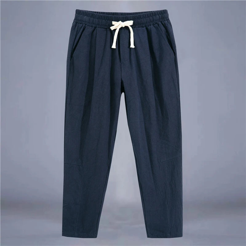 Pantalon en lin urbain