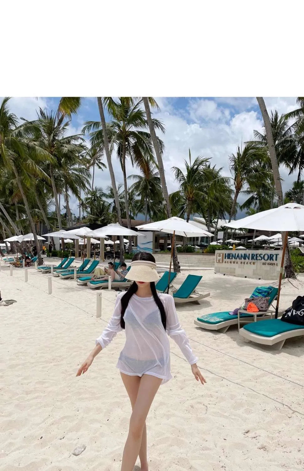 Tunique de Plage Femme Décontractée