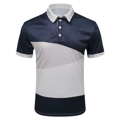 Polo décontracté d’été pour homme