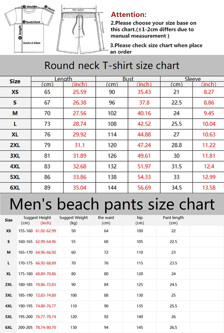 Ensemble Homme Été Léger Streetwear