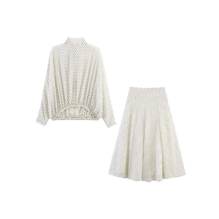 Ensemble Femme Élégant à Pois