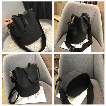 Sac Seau Femme Grande Capacité en Cuir PU Élégant