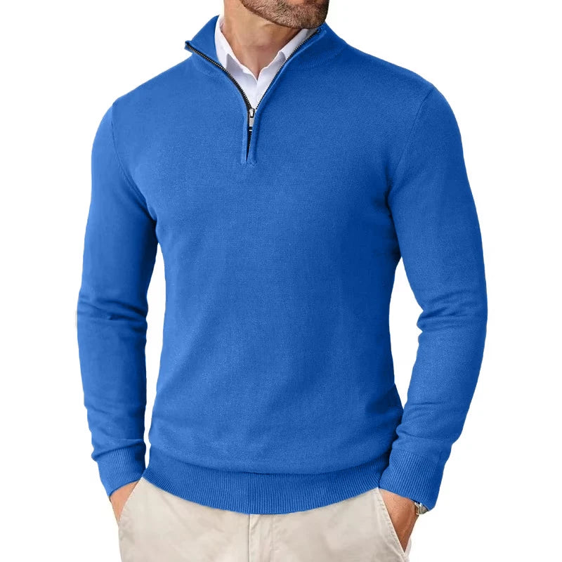 Pulls à demi-zip
