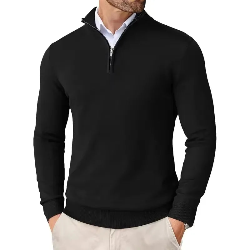 Pulls à demi-zip