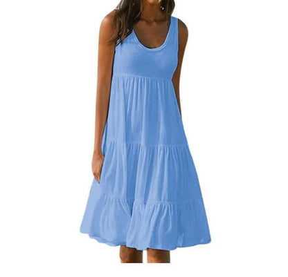 Robe midi moulante à bretelles