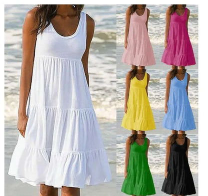 Robe midi moulante à bretelles