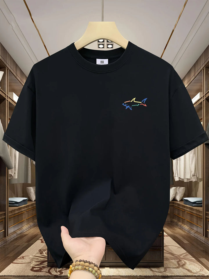 T-shirt Homme Coton Motif Requin