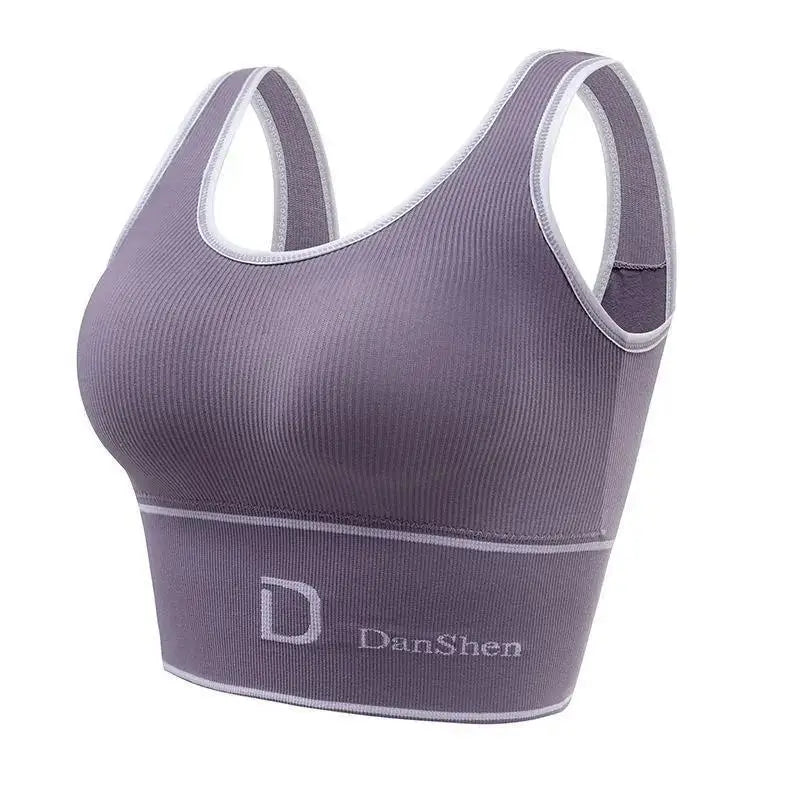 Haut de sport sans bretelles pour femme