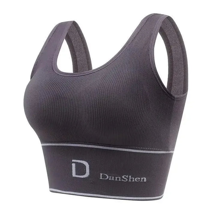 Haut de sport sans bretelles pour femme