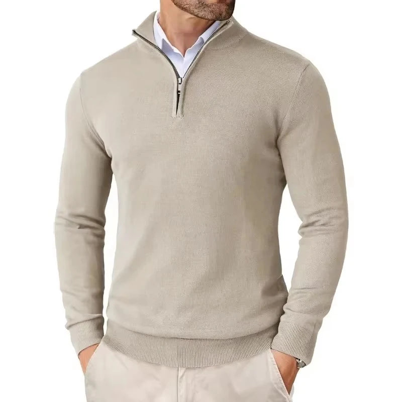 Pulls à demi-zip