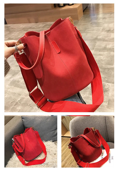 Sac Seau Femme Grande Capacité en Cuir PU Élégant