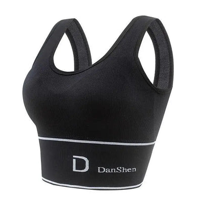 Haut de sport sans bretelles pour femme