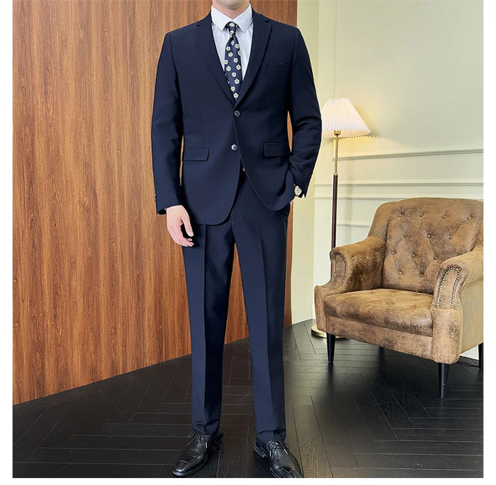 Suit Homme Élégant 2 Pièces
