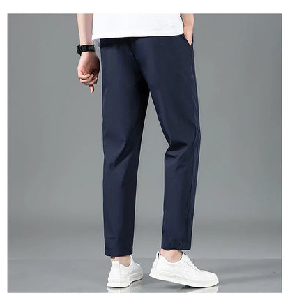 Pantalon Homme Léger et Respirant Style Business Casual