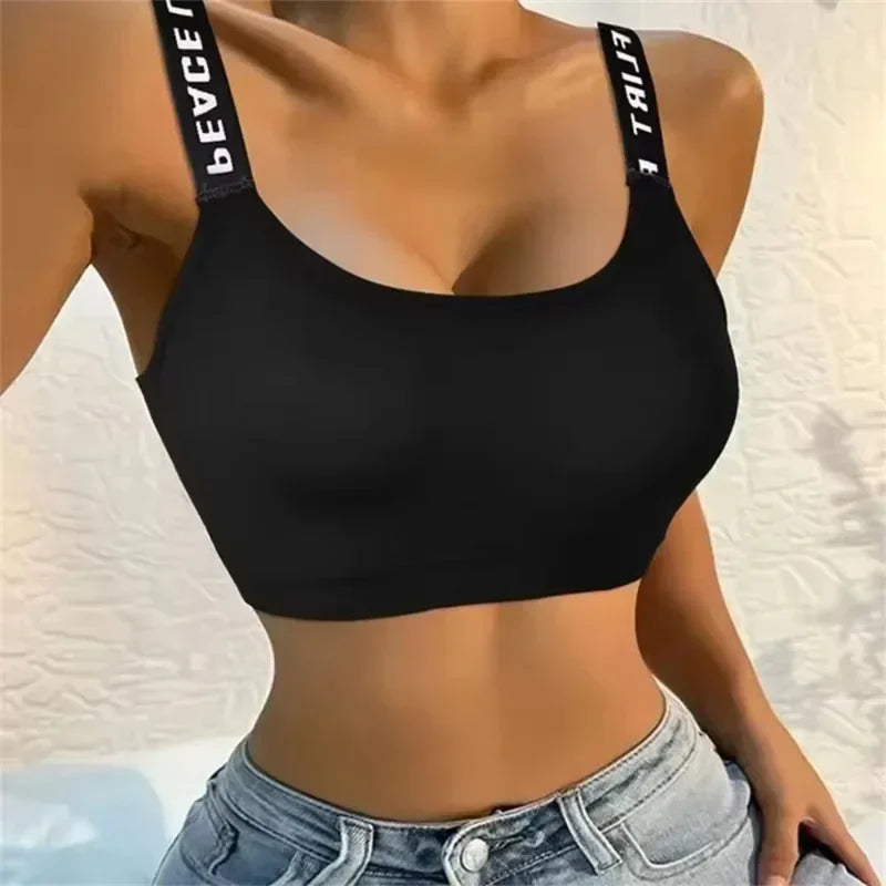 Brassière de Sport Sans Coutures Femme pour Yoga