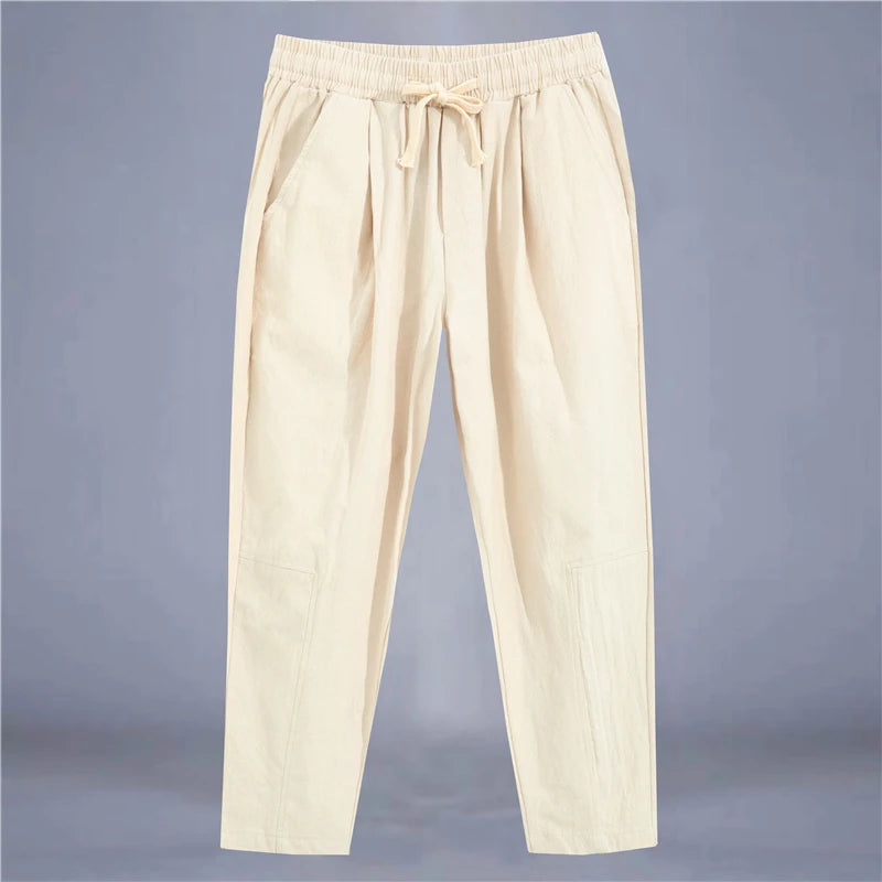 Pantalon en lin urbain
