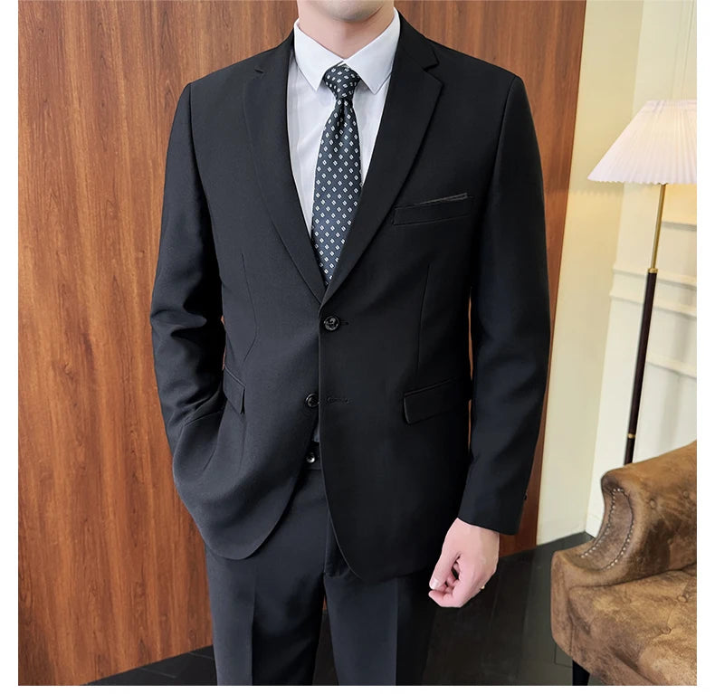 Suit Homme Élégant 2 Pièces
