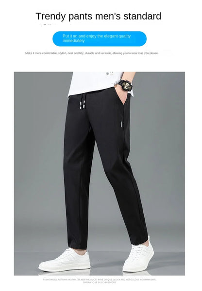 Pantalon Homme Léger et Respirant Style Business Casual