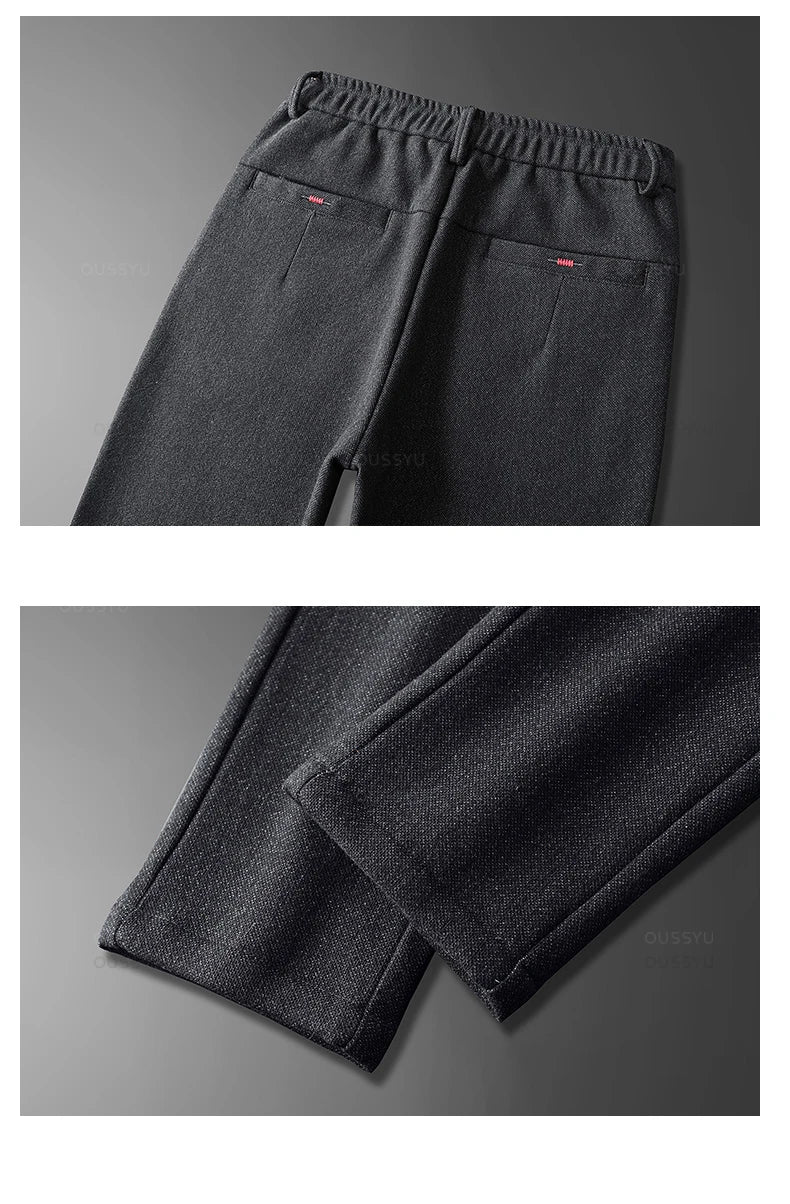 Pantalones elásticos elegantes para hombre