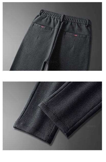 Pantalones elásticos elegantes para hombre