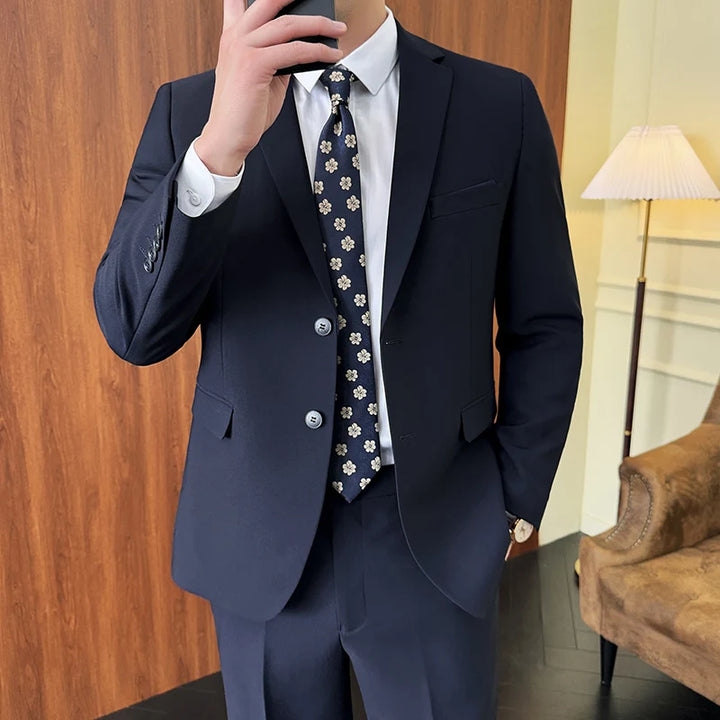 Suit Homme Élégant 2 Pièces