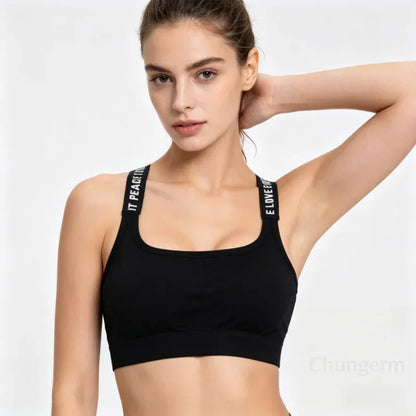 Brassière de Sport Sans Coutures Femme pour Yoga